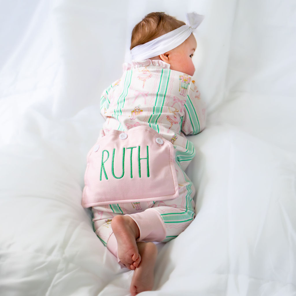Christmas 2025 Pajamas - Baby Ruffle Buttflap - Nutcracker