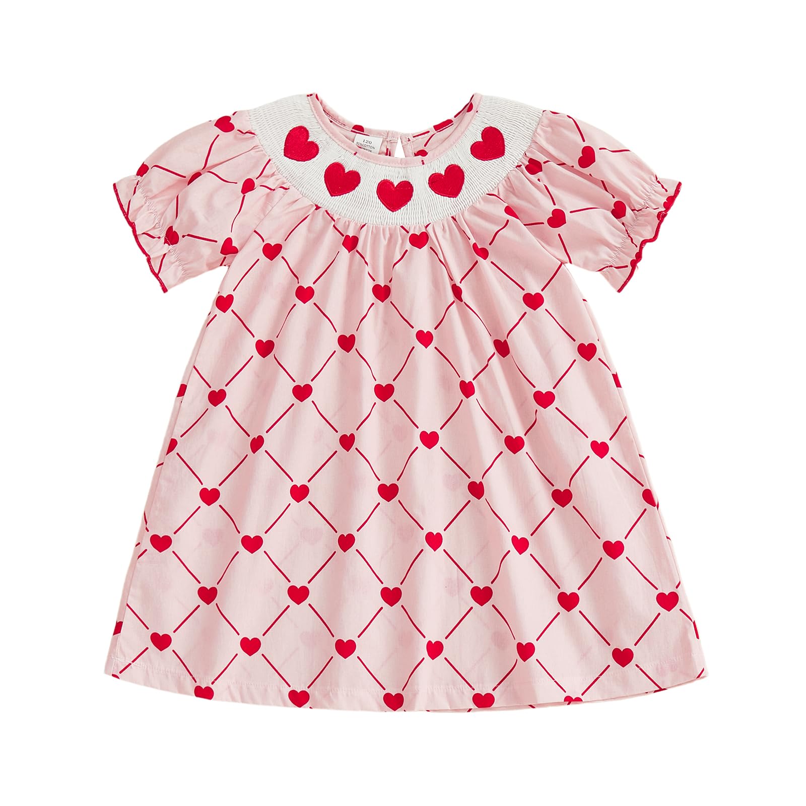 Birthday Girl Outfit Toddler Smocked Birthday Dress B Day Dresses for Girls 2nd 3rd 4yr 5yr Birthday Gift