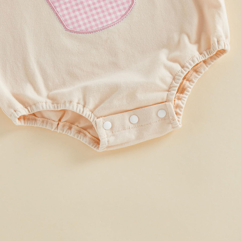 Baby Girl First Birthday Outfit Puff Short Sleeve Romper Bodysuit 1 Cake Embroidery Cake Smash Jumpsuit Clothes