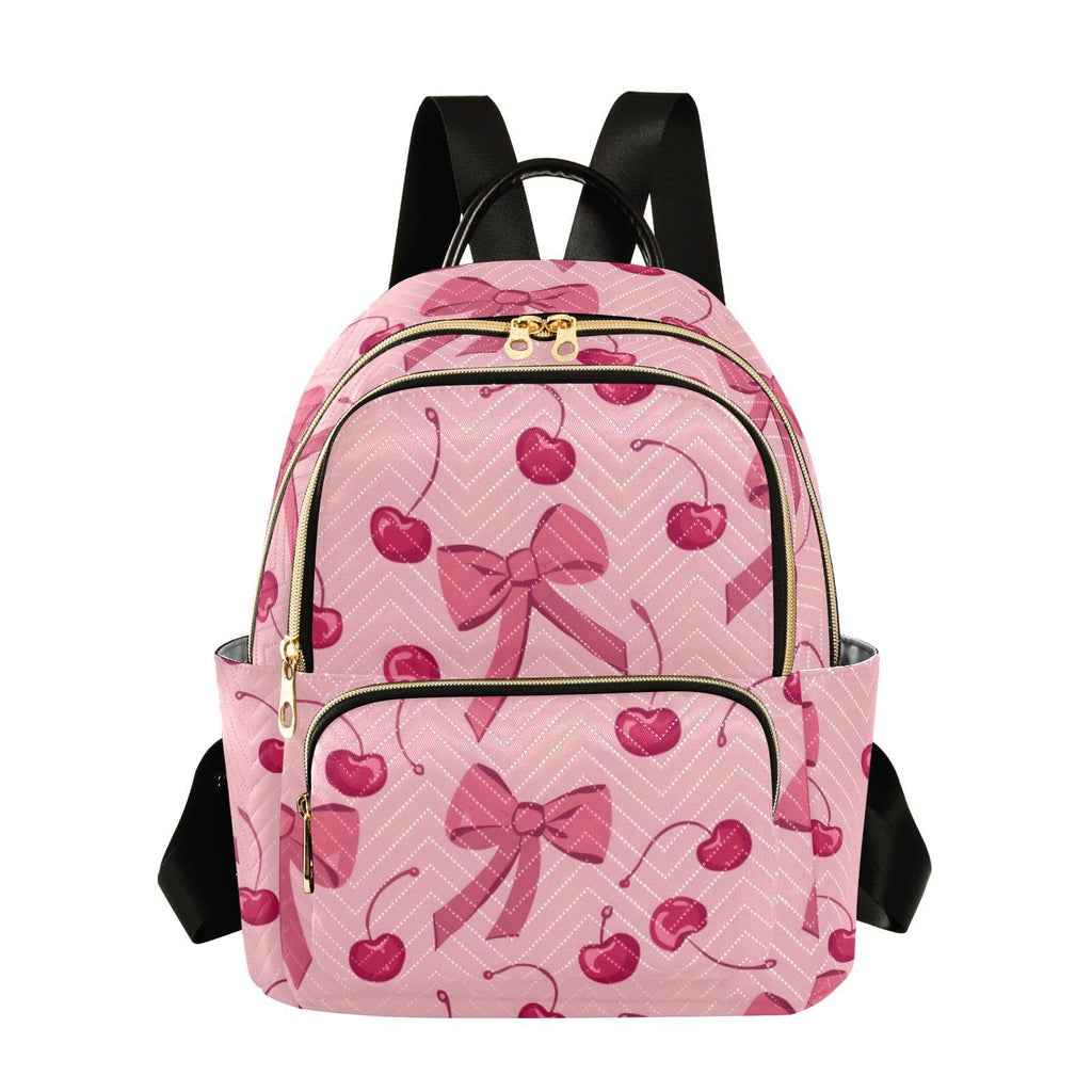 ALAZA Baseball Red Lace Women Backpack Purse Ladies Fashion Shoulder Bag Daypack Travel Bag 7.5L