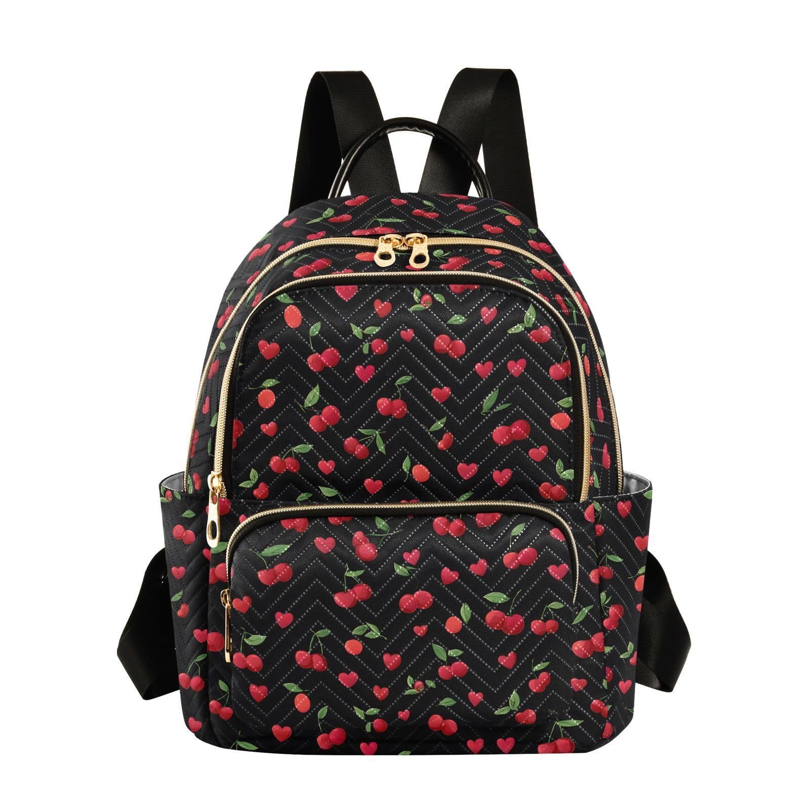 ALAZA Baseball Red Lace Women Backpack Purse Ladies Fashion Shoulder Bag Daypack Travel Bag 7.5L