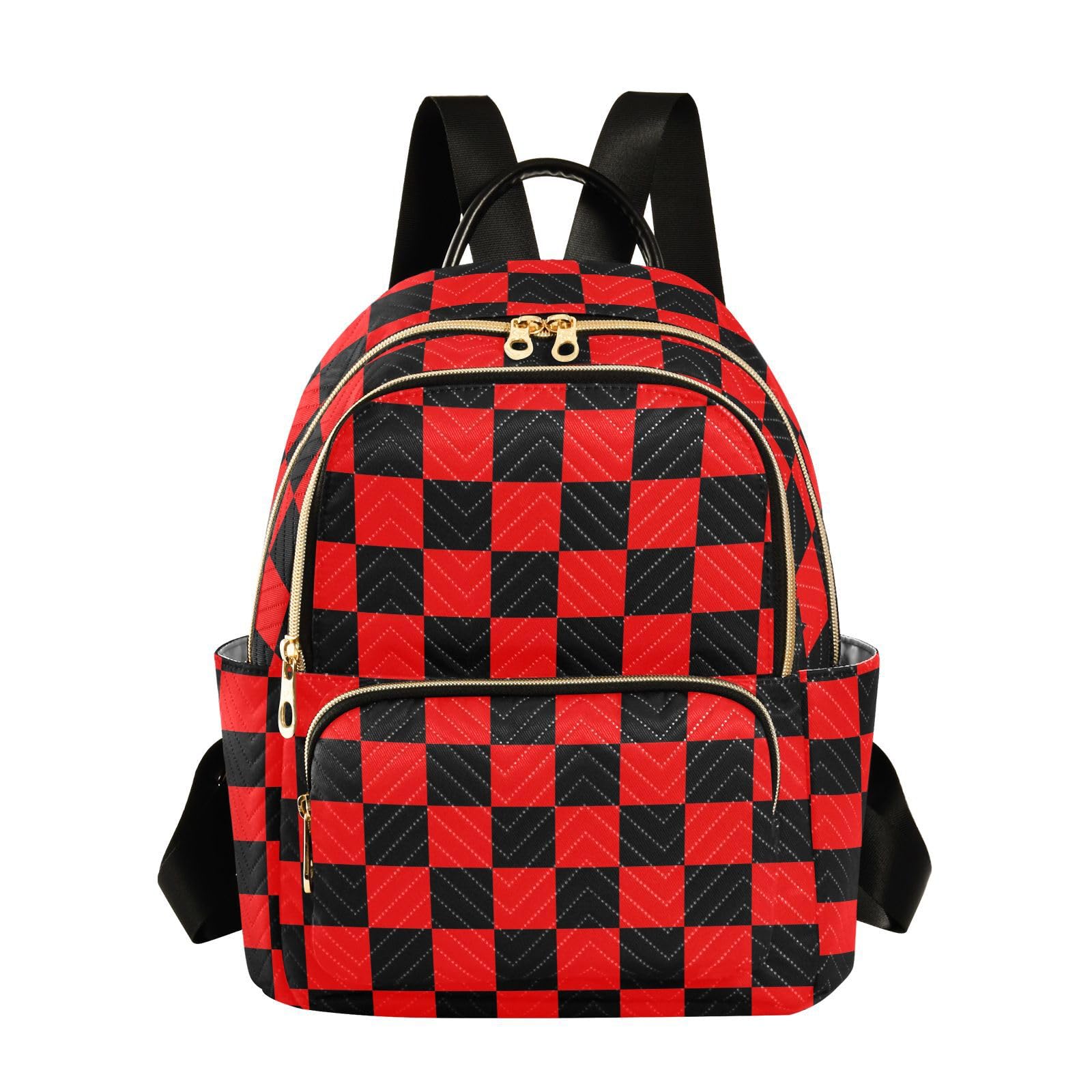 ALAZA Baseball Red Lace Women Backpack Purse Ladies Fashion Shoulder Bag Daypack Travel Bag 7.5L