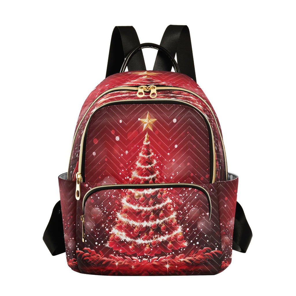 ALAZA Baseball Red Lace Women Backpack Purse Ladies Fashion Shoulder Bag Daypack Travel Bag 7.5L