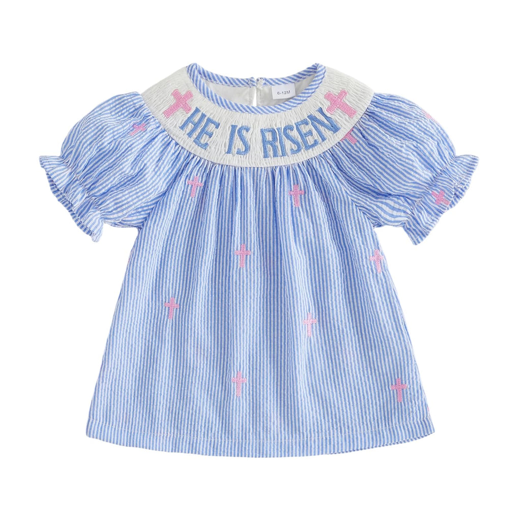Birthday Girl Outfit Toddler Smocked Birthday Dress B Day Dresses for Girls 2nd 3rd 4yr 5yr Birthday Gift