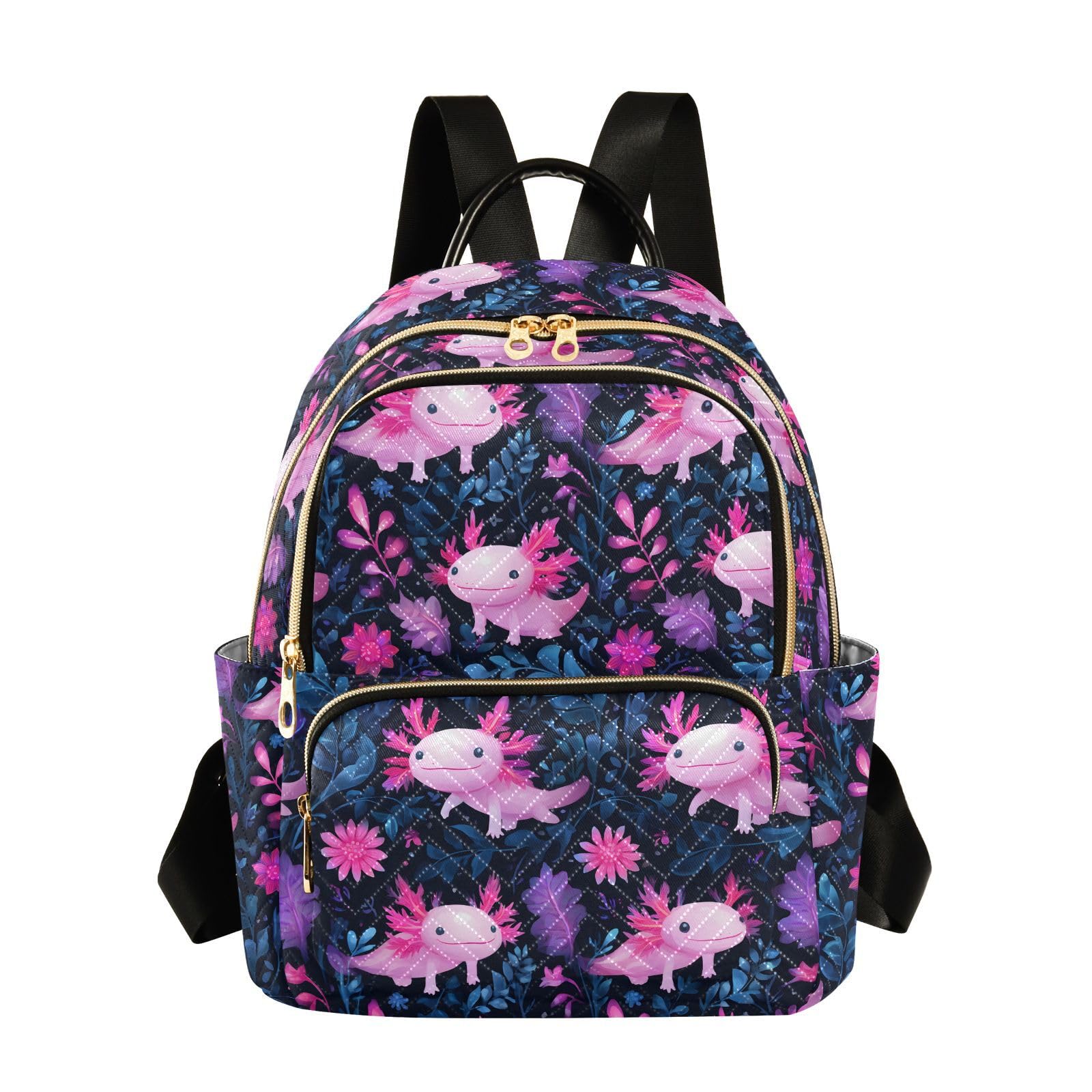 ALAZA Baseball Red Lace Women Backpack Purse Ladies Fashion Shoulder Bag Daypack Travel Bag 7.5L