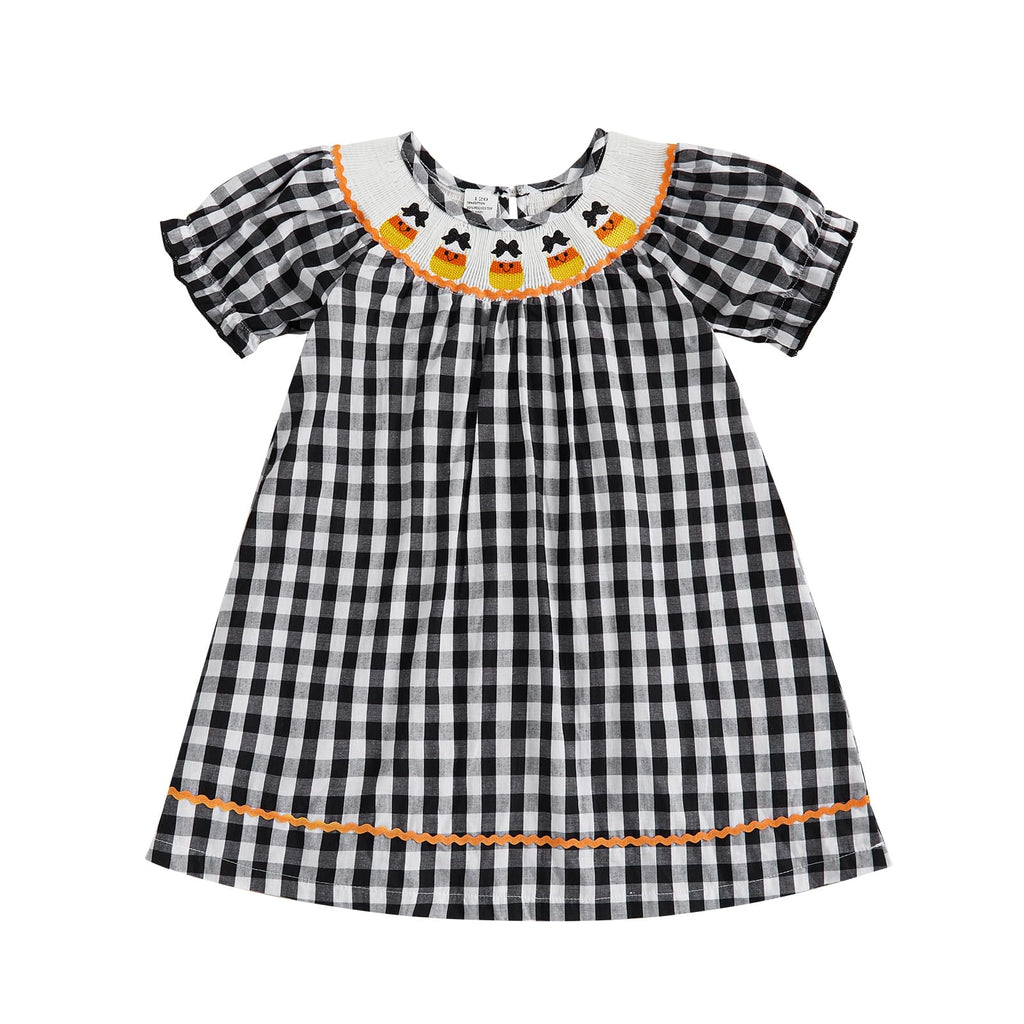 Birthday Girl Outfit Toddler Smocked Birthday Dress B Day Dresses for Girls 2nd 3rd 4yr 5yr Birthday Gift