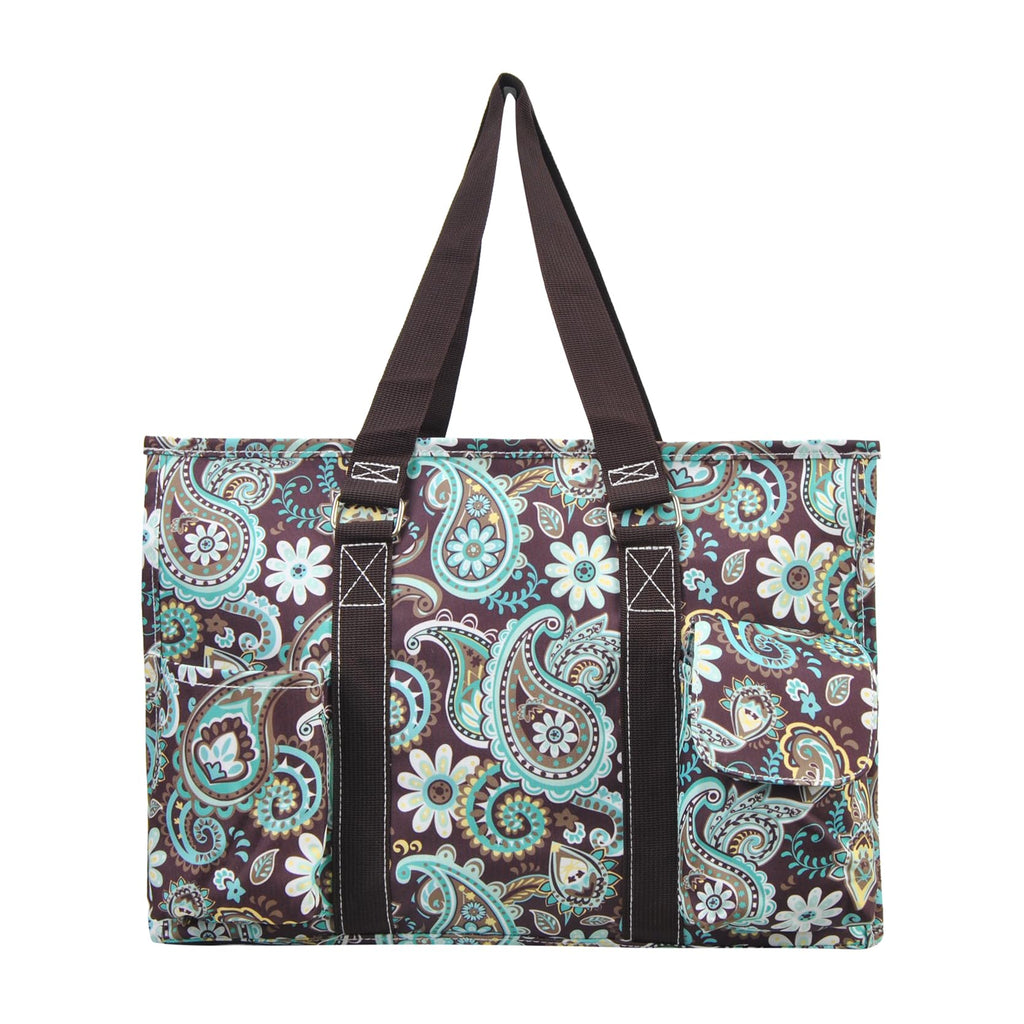 NGIL Utility Water Resistant Tote Bag, Top Zipper Closure, Perfect Gifts for Working Women, Nurses, Gym bag