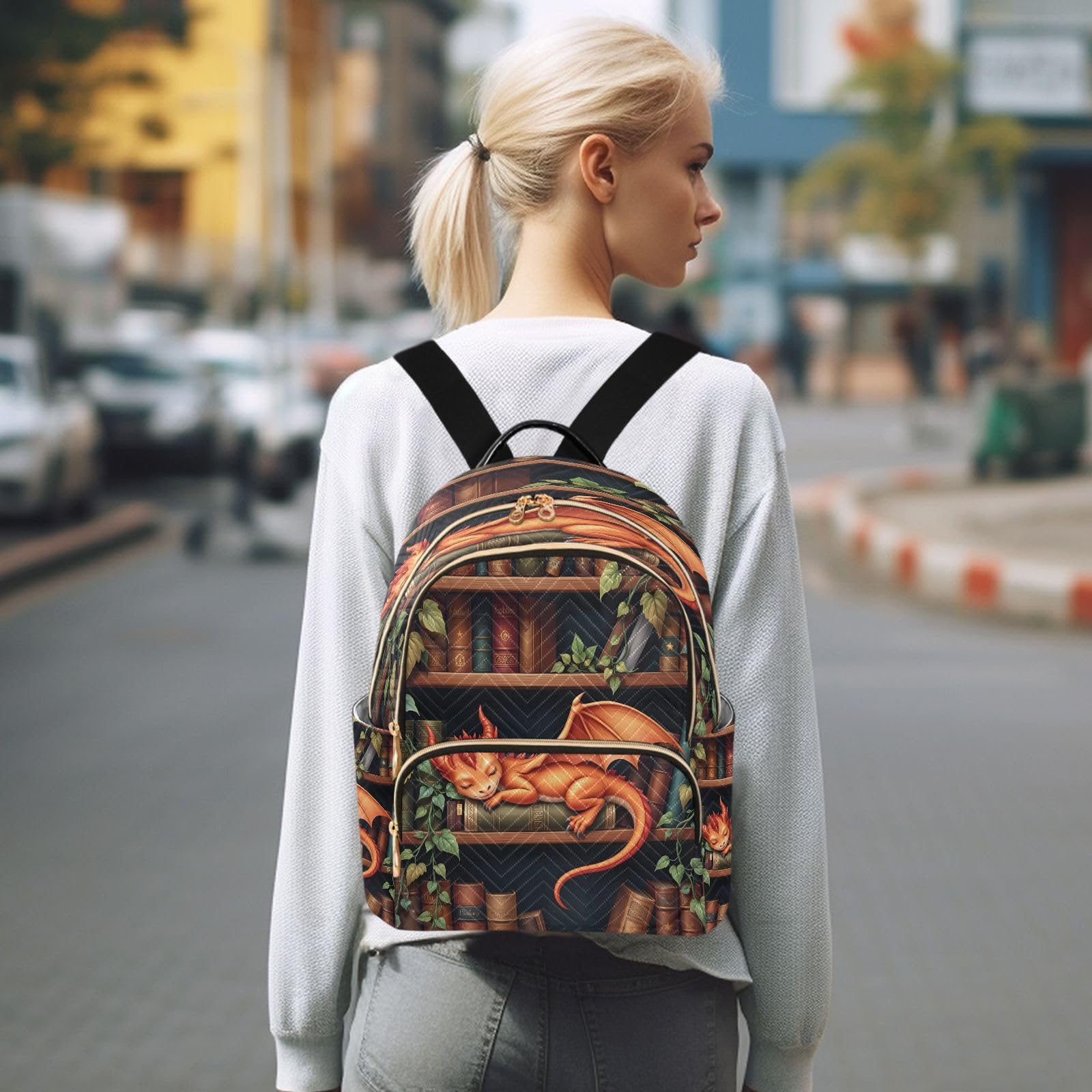 ALAZA Baseball Red Lace Women Backpack Purse Ladies Fashion Shoulder Bag Daypack Travel Bag 7.5L