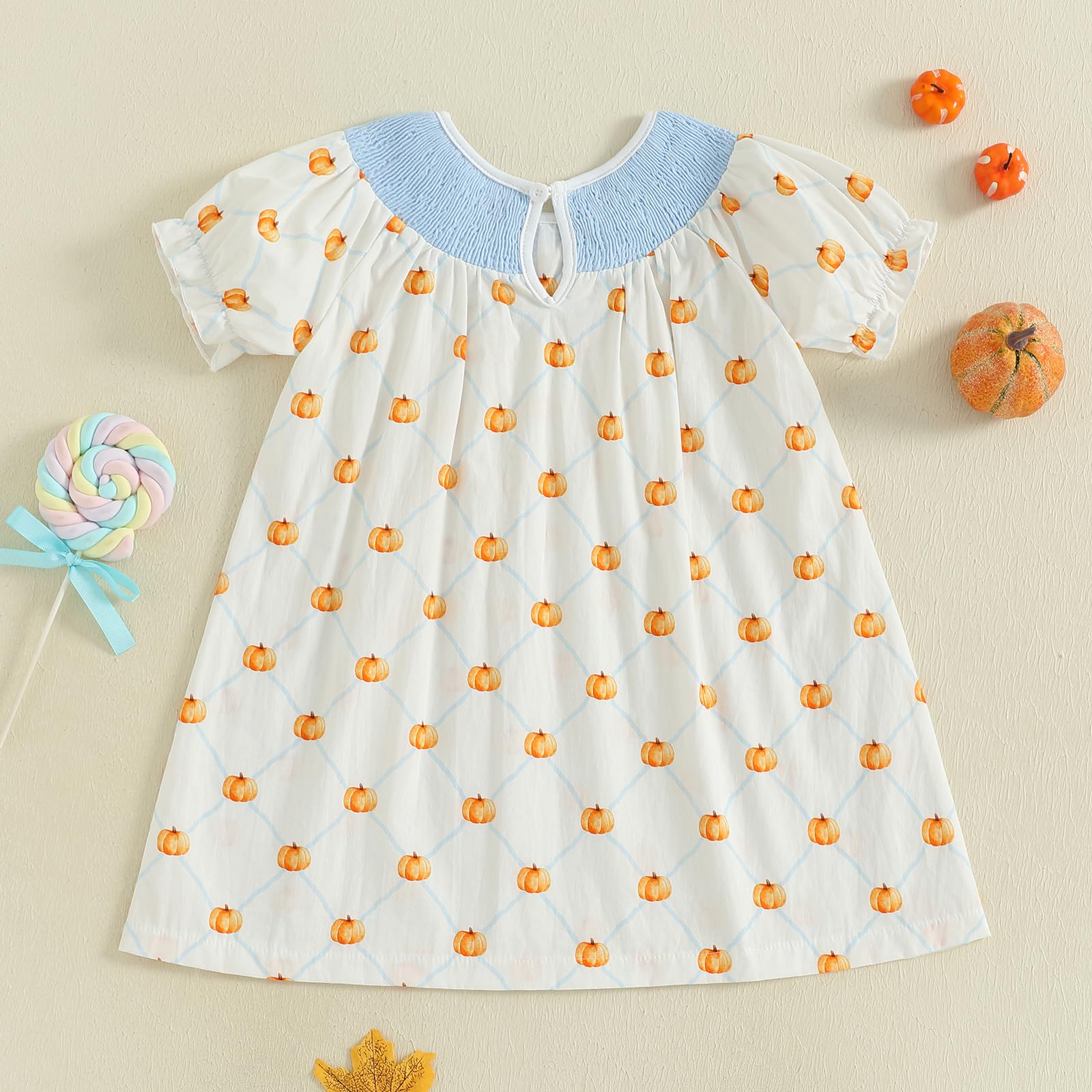 Birthday Girl Outfit Toddler Smocked Birthday Dress B Day Dresses for Girls 2nd 3rd 4yr 5yr Birthday Gift