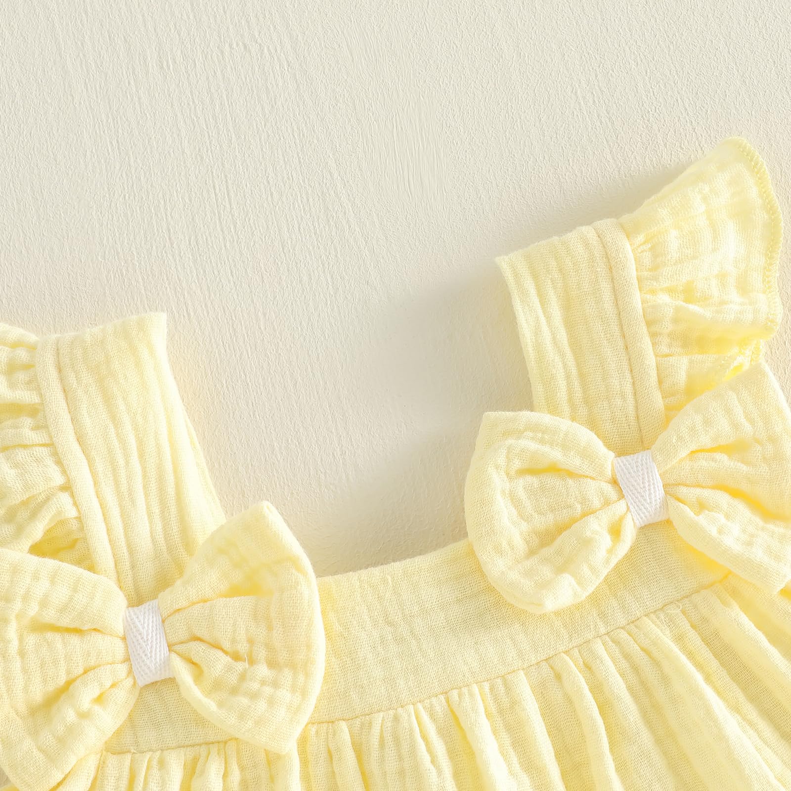 Seyurigaoka Baby Girl Summer Clothes Ruffle Collar Sleeveless Top Striped Shorts Sets Toddler Outfits 3 6 12 18 24 Months