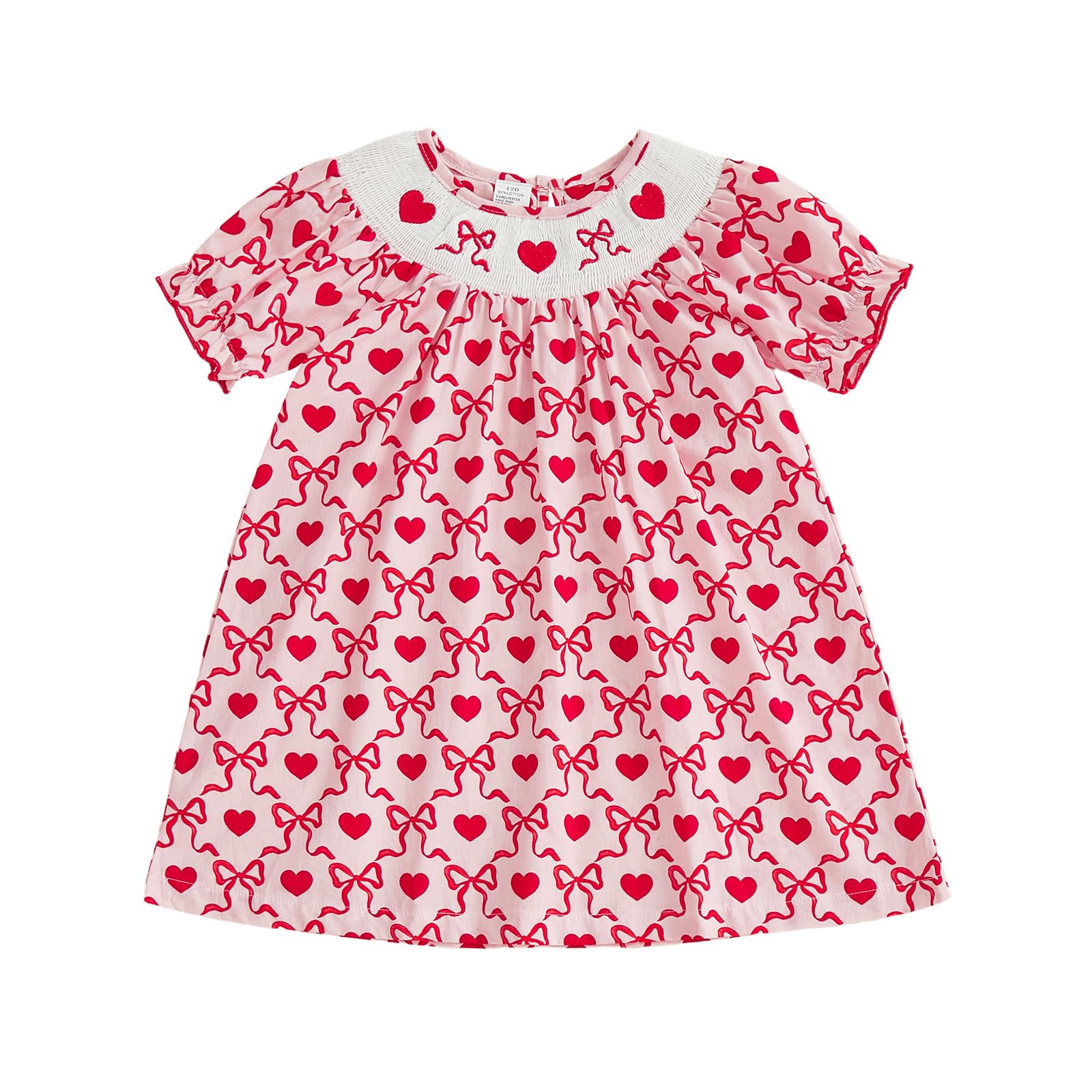 Birthday Girl Outfit Toddler Smocked Birthday Dress B Day Dresses for Girls 2nd 3rd 4yr 5yr Birthday Gift