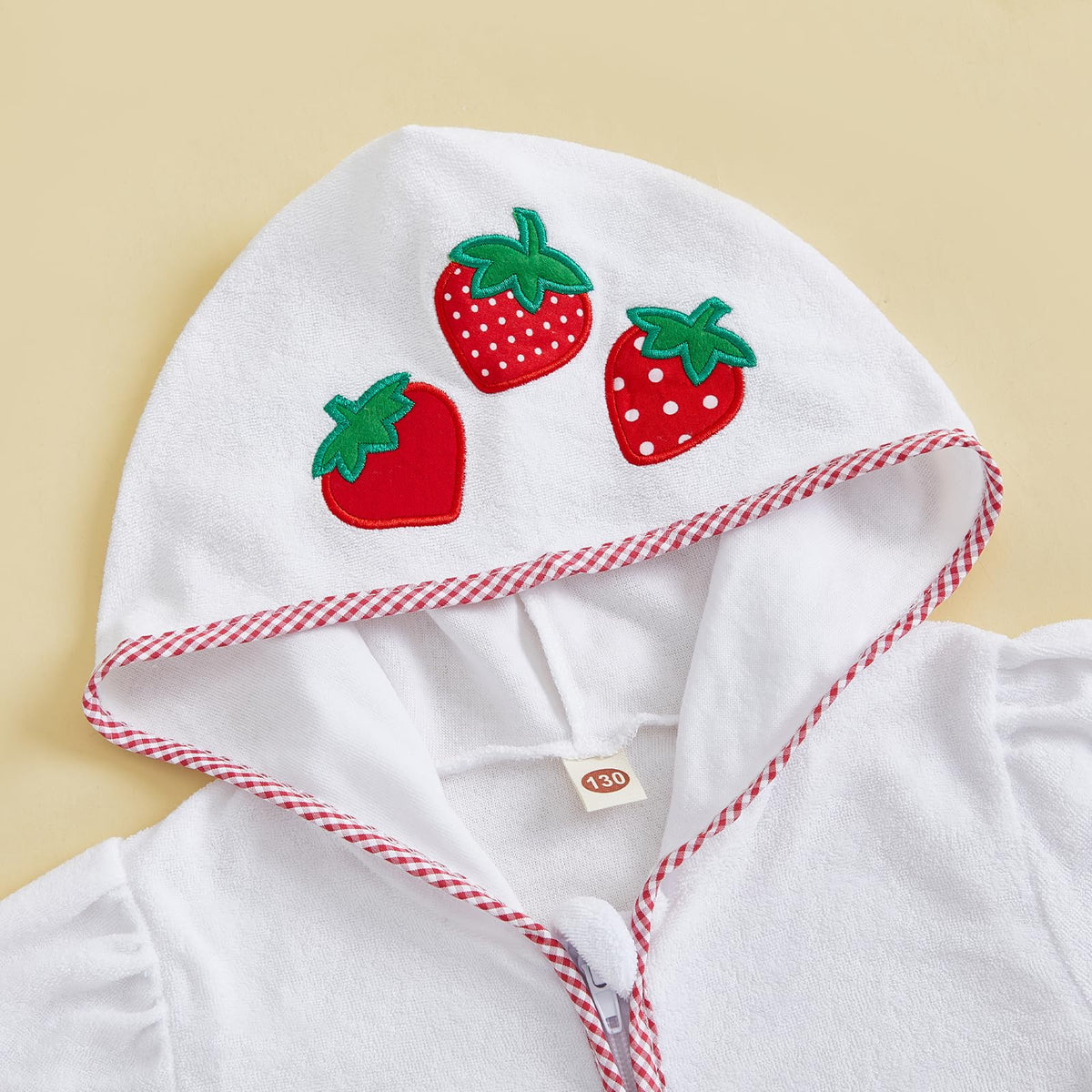 woshilaocai Toddler Baby Swim Cover Up Boy Girl Terry Cloth Hooded Zip-up Cover Ups for Swimwear Summer Beach