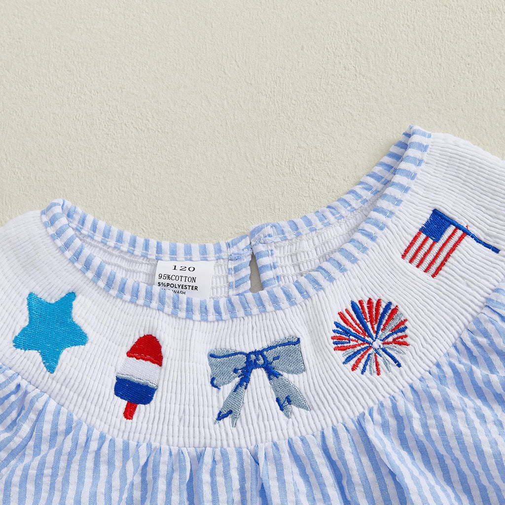 Birthday Girl Outfit Toddler Smocked Birthday Dress B Day Dresses for Girls 2nd 3rd 4yr 5yr Birthday Gift
