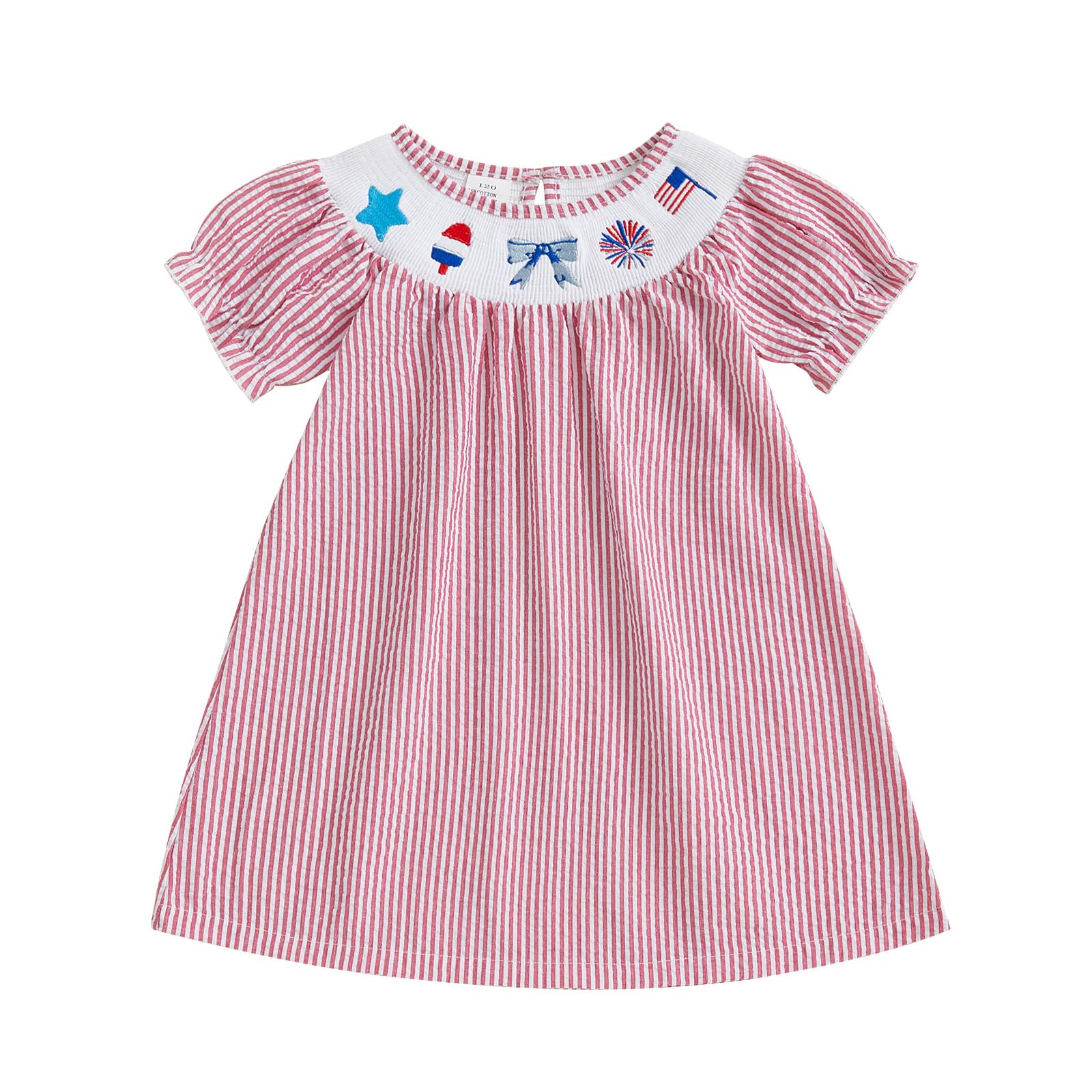 Birthday Girl Outfit Toddler Smocked Birthday Dress B Day Dresses for Girls 2nd 3rd 4yr 5yr Birthday Gift