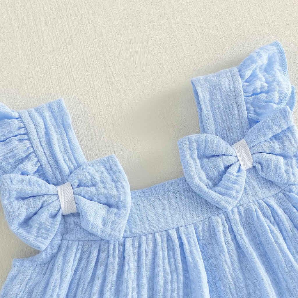 Seyurigaoka Baby Girl Summer Clothes Ruffle Collar Sleeveless Top Striped Shorts Sets Toddler Outfits 3 6 12 18 24 Months