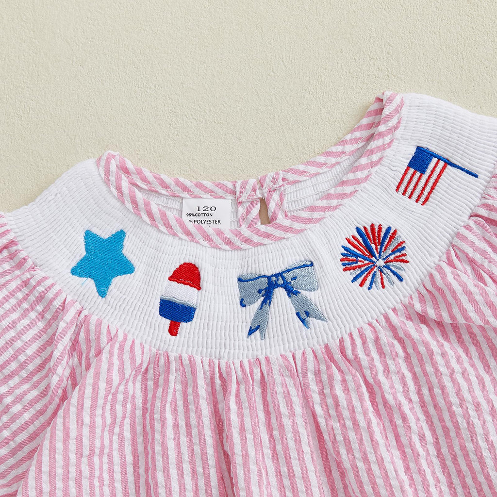 Birthday Girl Outfit Toddler Smocked Birthday Dress B Day Dresses for Girls 2nd 3rd 4yr 5yr Birthday Gift