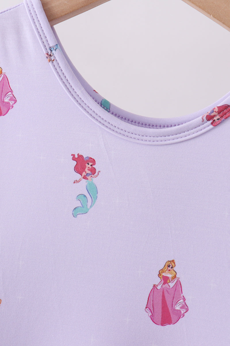 Purple Princess Bamboo Set